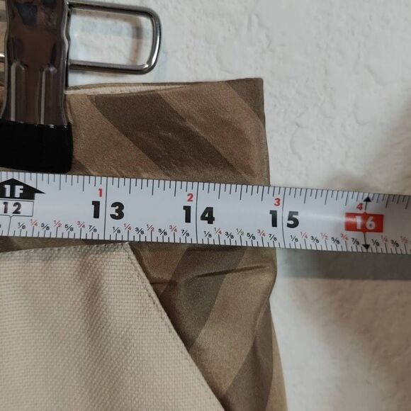 Diane Van Furstenberg Pants Womens 4 Wide Leg Trousers Beige Brown - Picture 8 of 11